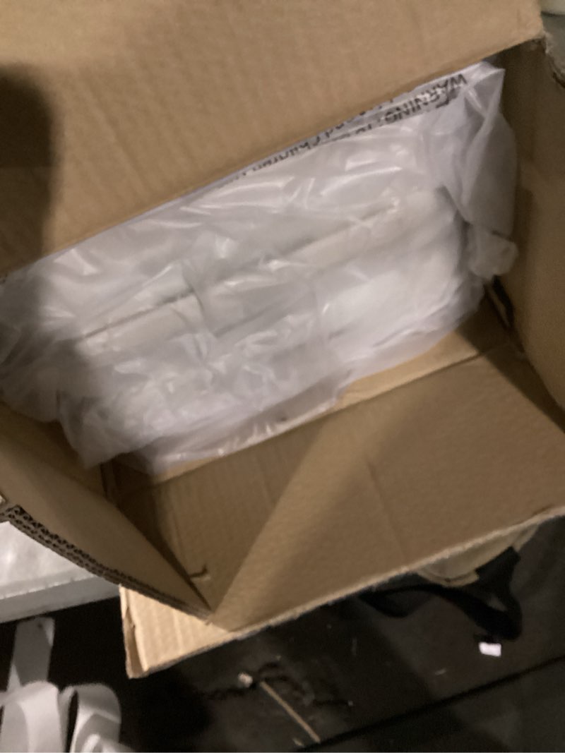 Condition photo showing New/Like New for Hanke 20 Inch Carry On Luggage with Cup Holder and Charge,Top Opening Hard Shell Suitcases with Wheels and Dividers,Aluminum Frame Trunk Luggage Small Suitcase with Lock for Travel,Smoke White Smoke White Carry On 20-Inch