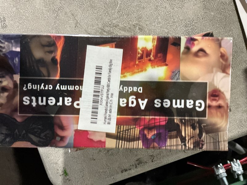 Condition photo showing Good Condition for Games Against Parents Party 600 Cards Adult Big Box not Expansion Packs for Friends Parents Edition