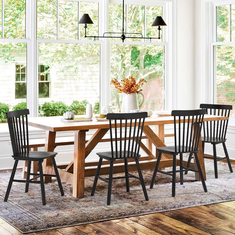 Chesley solid wood side chair