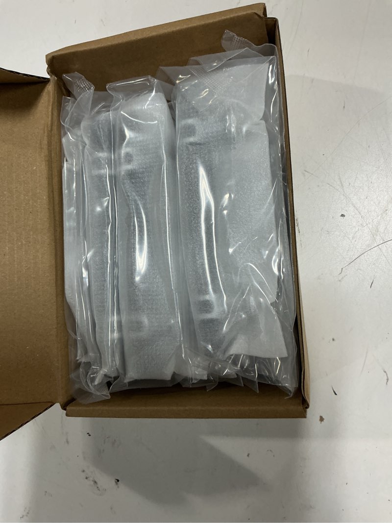 Condition photo showing Good Condition for 10 pack 3-3/4"(96mm) black and silver knurled cabinet handles kitchen matte black pulls for cabinets drawer pulls dresser hardware for cupboard bathroom 3.75"/96mm hole center - pull matte black & silver