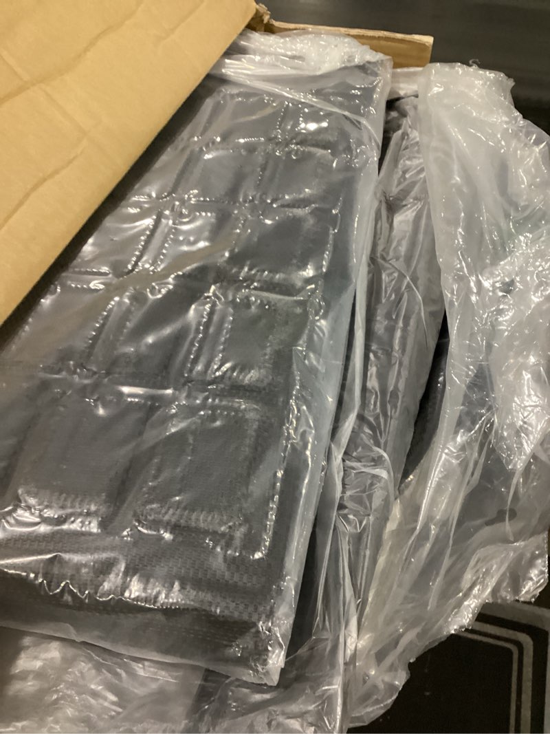 Condition photo showing New/Like New for Floor Mats ? Cargo Liners ? Storage Mats Compatible with 2020 2021 2022 2023 2024 Model Y 5-Seats Models?All Weather Protection 3D Waterproof Durable Anti-Slip Custom-fit Set Accessories