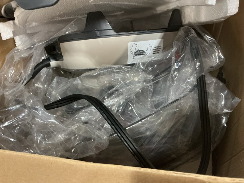 Condition photo showing Good Condition for Ninja Crispi 4-in-1 Glass Air Fryer | 450°F | Non-Toxic | 4QT & 6-Cup Glass Containers w/Lids | Microwave, Freezer, Dishwasher Safe | Max Crisp, Air Fry, Bake, Recrisp | Stone | FN101ST Stone 4 QT