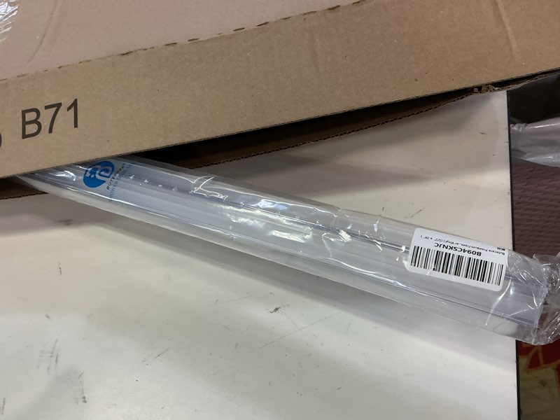 Condition photo showing Good Condition for Premium Frameless Shower Door Bottom Seal Strip for Glass Doors - Shower Door Seal Sweep (1/2” x 39”, Clear Vinyl) 1/2”x 39”