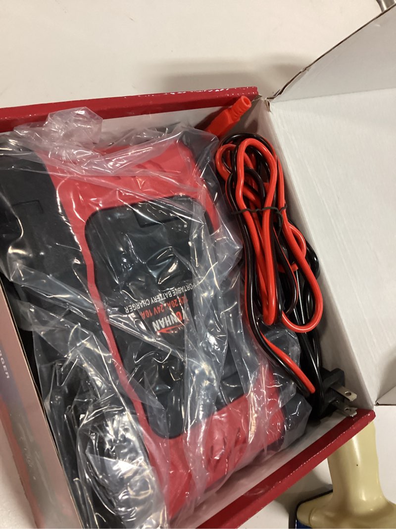 Condition photo showing Good Condition for yonhan battery charger 20a 12v/24v lifepo4 lead acid fully automatic battery maintainer, car battery trickle charger automotive w/repair, winter mode, for agm, std, gel, deep cycle batteries