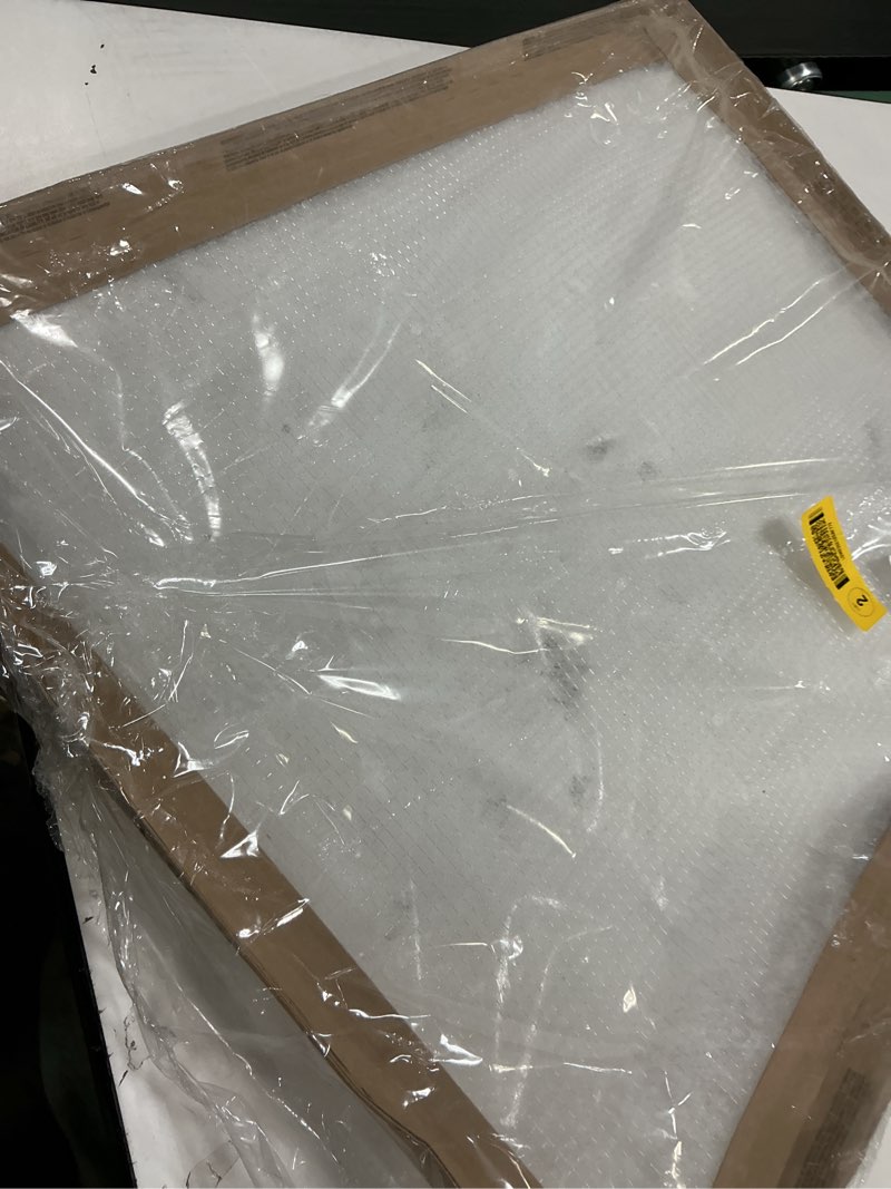 Condition photo showing As Is for Filtrete 20 in. W X 25 in. H X 1 in. D Synthetic 1 MERV Flat Panel Filter 1 pk