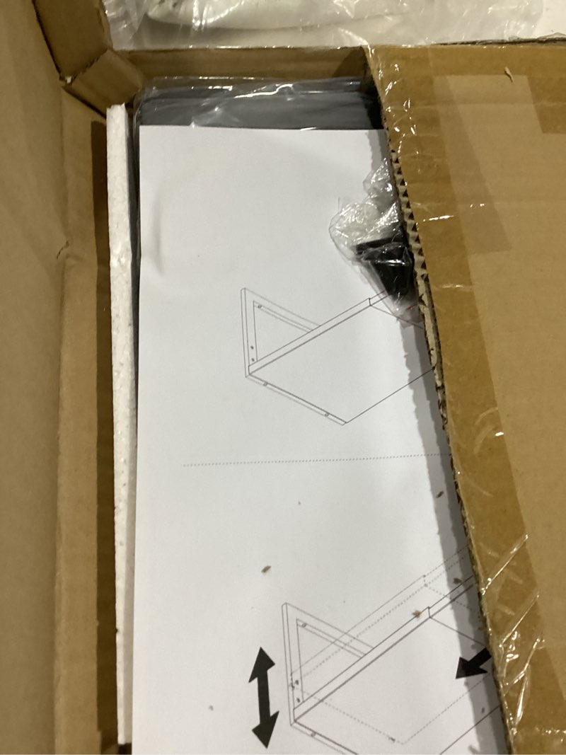 Condition photo showing Good Condition for dolalike expandable kitchen countertop organizer, stackable cabinet shelf organizers, space saving spice rack pantry storage for bathroom office (black, 1 pack)