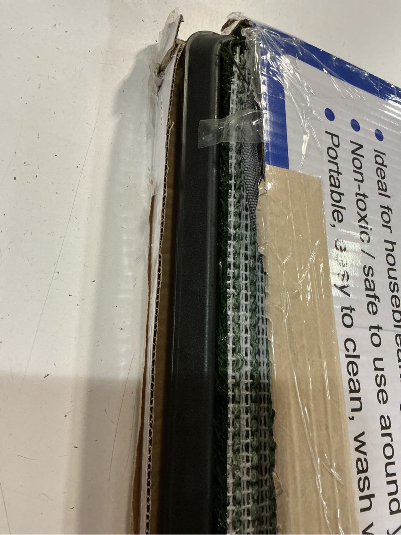 Condition photo showing Good Condition for ninxang reusable training pad potty with 2-pack replaceable artificial grass quick absorbent indoor portable dog patio potty washable pee pad for small medium to large dog