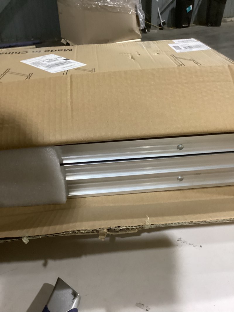 Condition photo showing Good Condition for Camping Table 6FT Folding Table Large 3 Adjustable Height Portable Picnic Camp Aluminum Outdoor Table Picnic BBQ Black Black 6FT