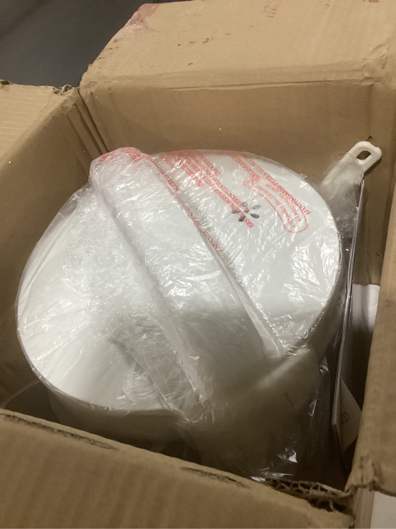 Condition photo showing Good Condition for TOSHIBA Rice Cooker & Steamer Simple 5.5 Cup(Uncooked) with Steaming Basket, Removable Non-Stick Inner Pot & Inner Lid, for Soups, Stews, Grains&Oatmeal, One Touch&Keep Warm Function, Silvery White Simple_5.5 Cups