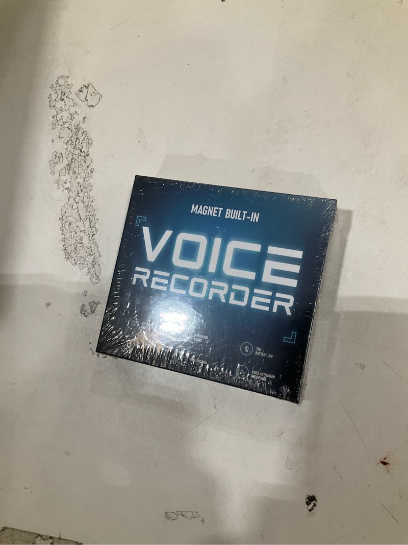 Condition photo showing New/Like New for 72GB (9800 Hour) Magnetic Voice Activated Recorder Device - Lymorvex Voice Recorder AI-Intelligent Noise Reduction, Portable Audio Recorder for Lectures/Interviews/Meetings
