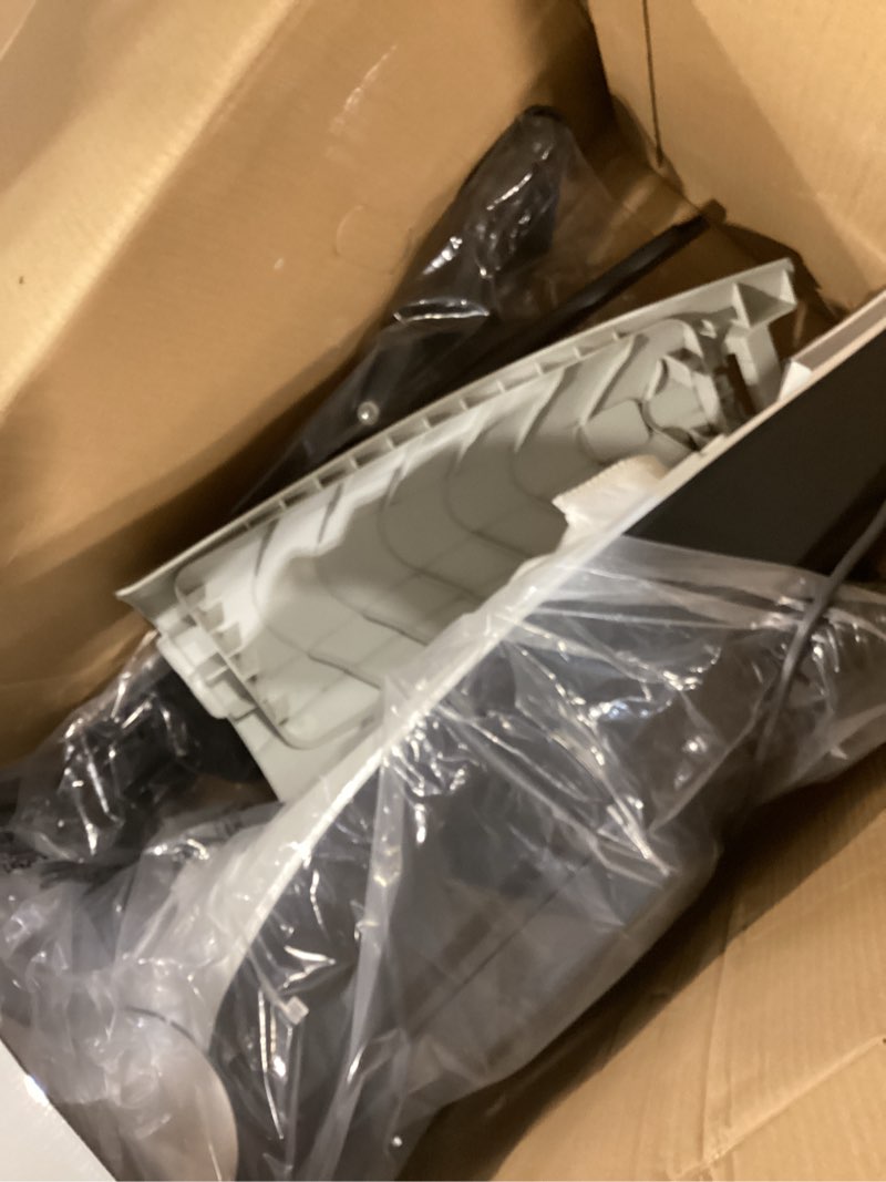 Condition photo showing As Is for kenmore elite 31150 pet friendly bagged upright beltless vacuum w/pet handi-mate, triple hepa, 3d inducer motor, telescoping wand, 5-position height adjustment, 3 cleaning tools-silver carpet & bare floors beltless