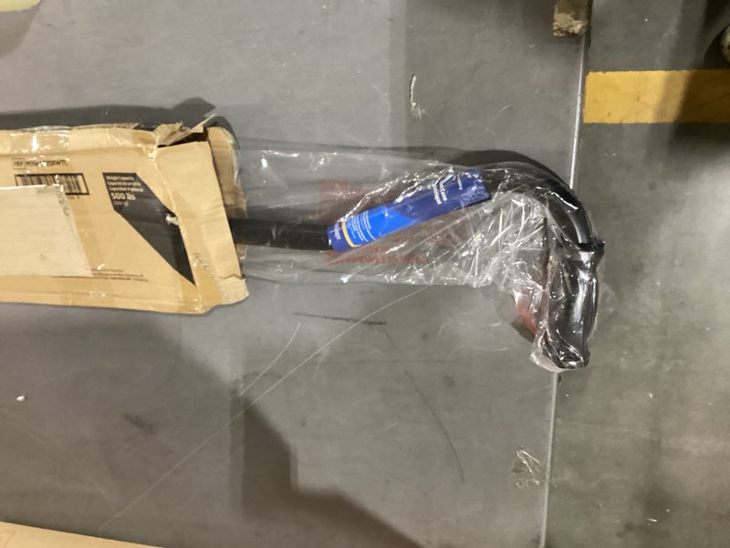 Condition photo showing New/Like New for medline tall steel bariatric heavy duty offset handle cane, adjusts 37–48", 500 lbs. capacity, for men & women with foot & leg injuries, walking cane & stick for adults and elderly, black