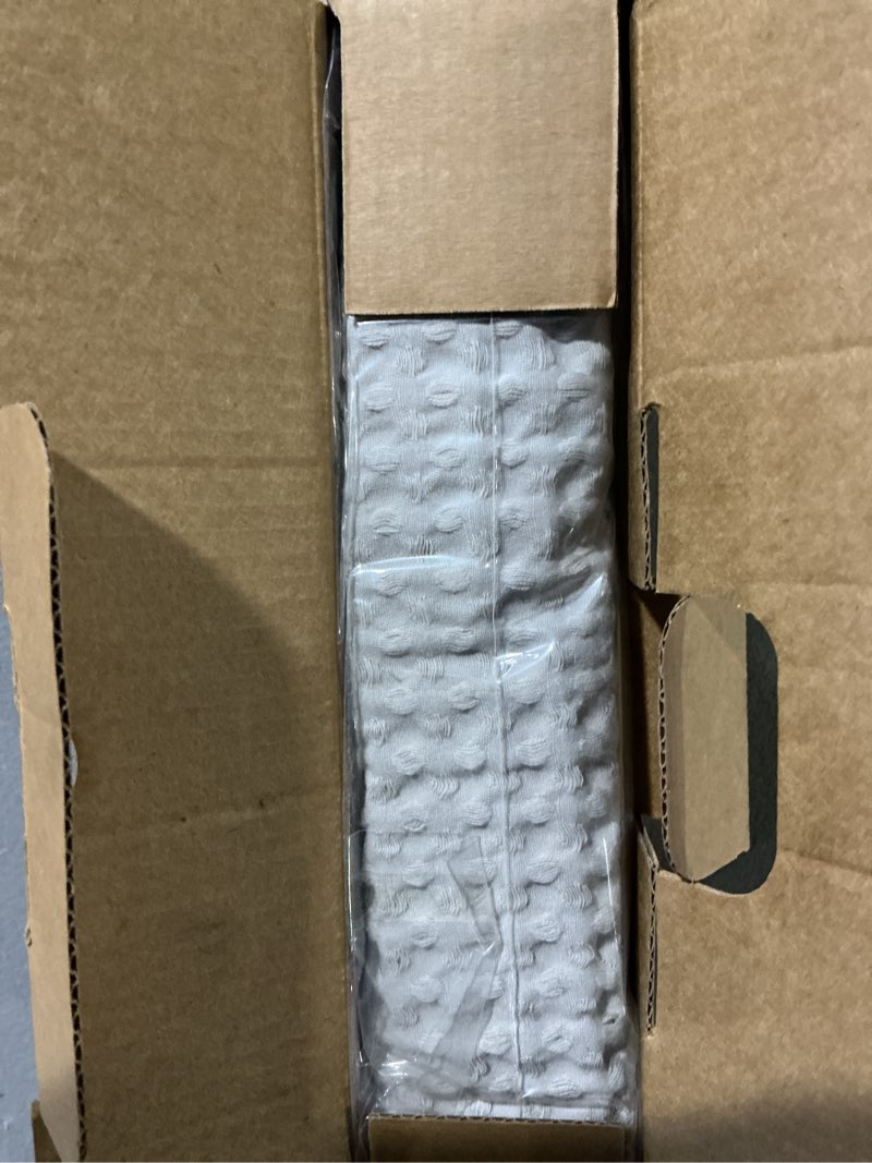 Condition photo showing Good Condition for phf 100% cotton waffle weave throw pillow cover, 18\" x 18\", no filling, 2 pack elegant home decorative square throw pillow covers for bed couch sofa, charcoal grey 18\" x 18\" (pack of 2) light grey