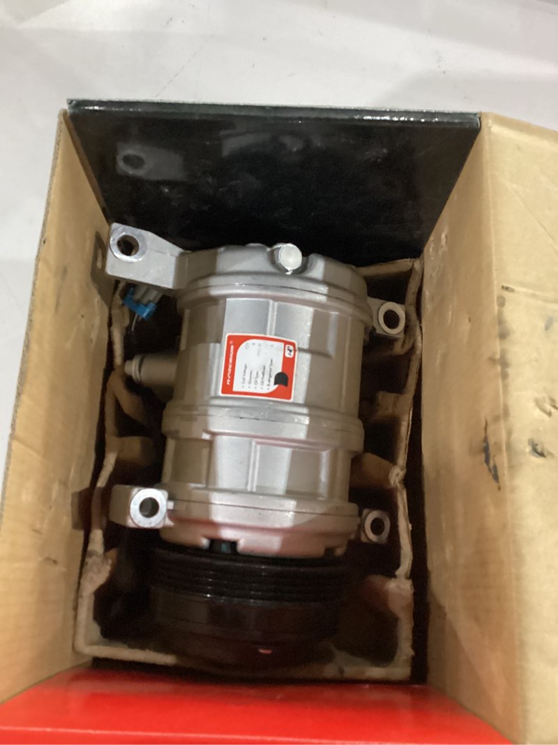 Condition photo showing As Is for a-premium air conditioner ac compressor with clutch compatible with honda civic 1.8l 2006-2011, replaces# 38800-rna-a01, 38810rrba01 38800rnba02 38800-rnb-a02