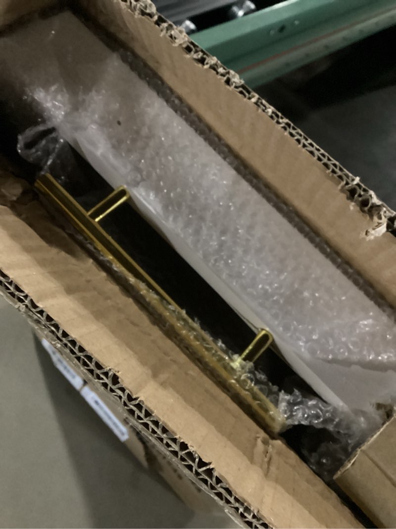 Condition photo showing New/Like New for 16"x12" Serving Trays with Handles, White Decorative Serving Tray, Ottoman Trays, Living Room, Bathroom, and Outdoors Decorative Trays (White) 16" x 12" x 3" White