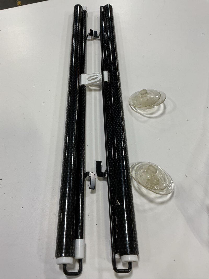 Condition photo showing Good Condition for 2-pack auto-retractable window shades,suction window roller shade, uv/heat blocking roller shade, no-drill easy install for home,office (23x49 inches)