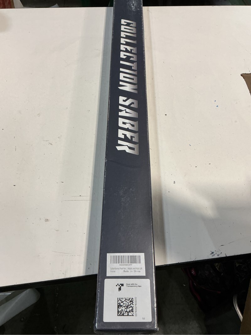 Condition photo showing New/Like New for Pixel Version Dueling Lightsaber, Motion Control Smooth Swing 27 Sound Fonts with Infinite Color Changing, Premium Metal Handle Light Saber for Adults and Kids Gift