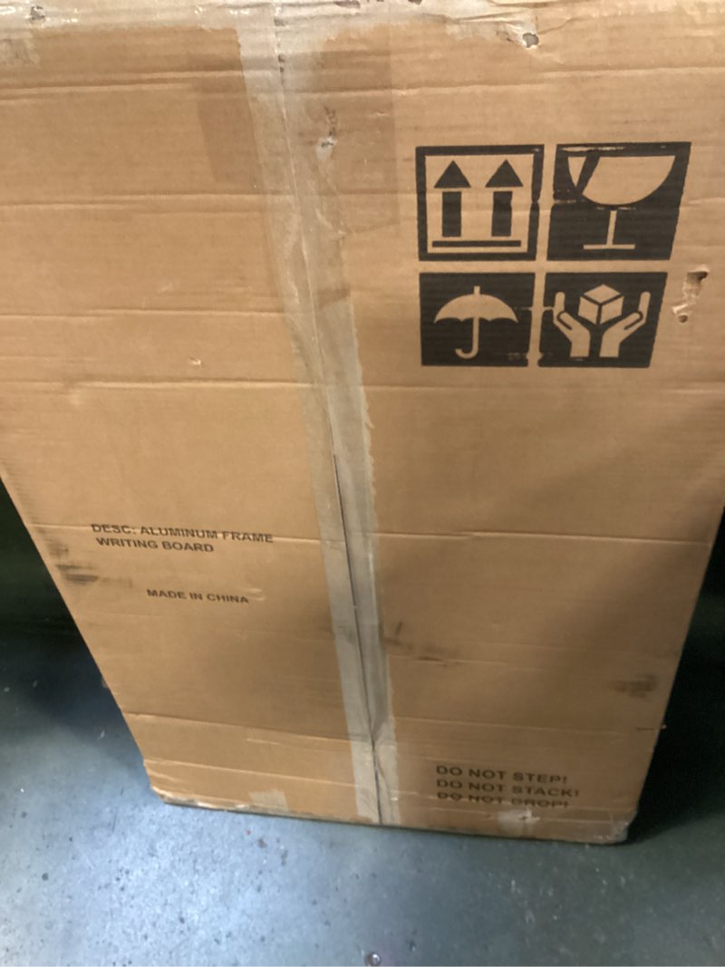 Condition photo showing New/Like New for 36" x 24" White Board & Cork Board Combo for Wall, Magnetic Double-Sided Dry Erase Board Cork Board Combination Hanging Whiteboard for Planning, Memo, School, Home, Office