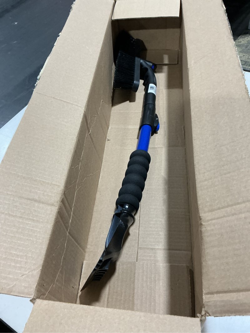 Condition photo showing Good Condition for SubZero 3512PBT 35" Pivoting Head Extendable Snowbroom with Integrated Foam Squeegee and Ice Scraper for Car, Truck (Colors may vary)