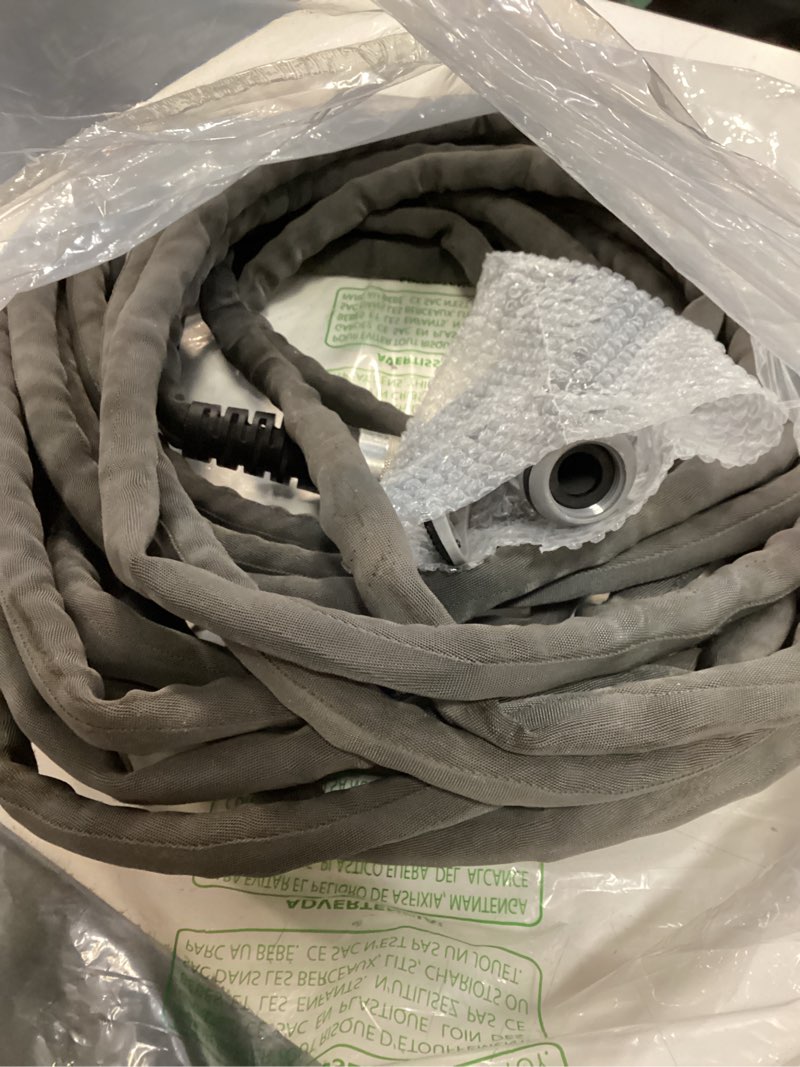 Condition photo showing Good Condition for relxitl garden hose, flexible water hose, ultra lightweight non-expanding hose with 10 function sprayer, leak proof, pressure resistant for yard, outdoor (black, 100ft) 100ft black