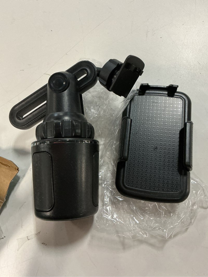 Condition photo showing Good Condition for car cup holder phone mount cell phone holder universal adjustable cup holder cradle car mount with flexible long neck for iphone 12 pro/xr/xs max/x/8/7 plus/samsung s10+/note 9/s8 plus/s7 edg