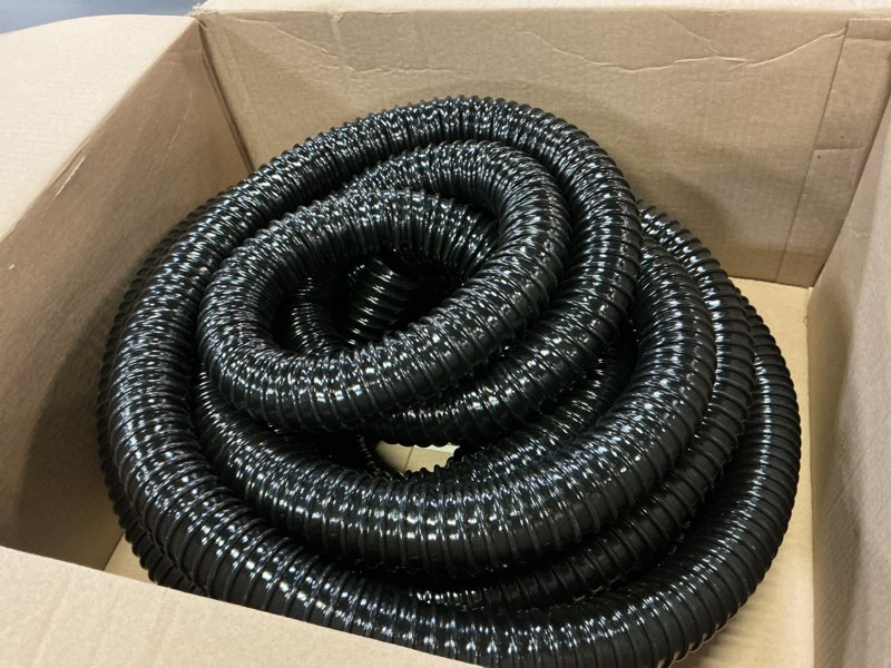 Condition photo showing Good Condition for frienda 50 ft x 1-1/2" id pond pump tubing non kink water hose flexible corrugated pvc water pipe for garden pond waterfall 1-1/2" diameter x 50ft