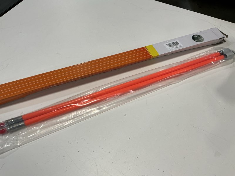 Condition photo showing As Is for (Similar)FINALAWVOLF Snow Plow Bla..r Most Snow Plow (Orange)