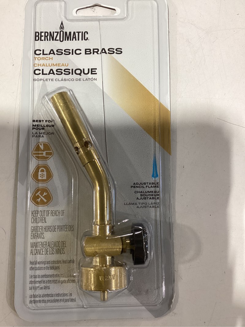 Condition photo showing Good Condition for bernzomatic 16 oz classic torch brass 1 pc