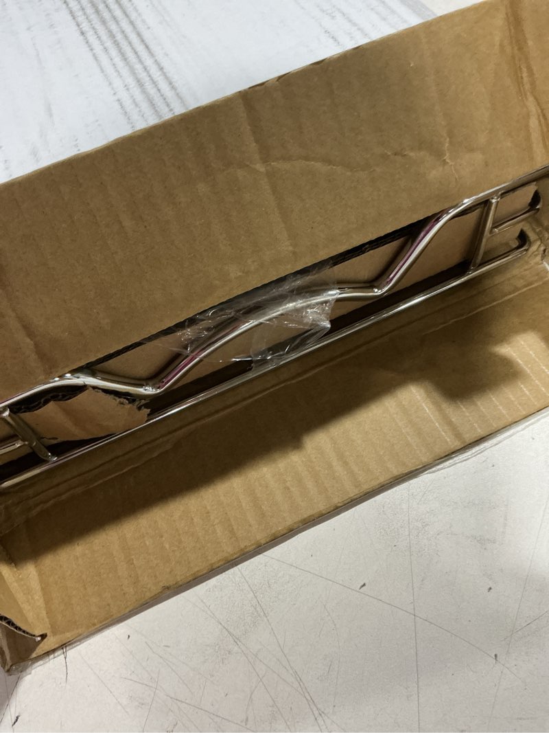 Condition photo showing Good Condition for holdn’ storage pull out cabinet organizer, heavy duty caddy w/lifetime limited warranty -11”w x 21”d - requires at least 12-1/4” cabinet opening, steel metal cabinet drawers slide out, chrome