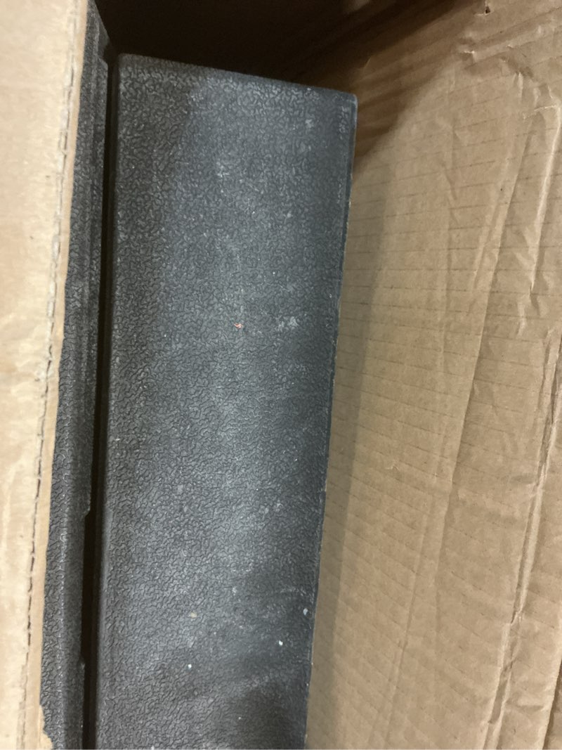 Condition photo showing As Is for curb ramps for driveway threshold wheelchair doorway sidewalks shed heavy duty, 2 pack 3.9 inch rise, ramps for wheelchairs for home steps, motorcycles, lawn mowers, 7000lbs powersport load ing 3.9‘’height 2