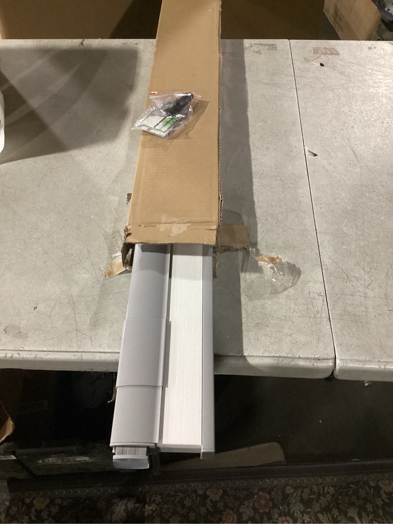 Condition photo showing Good Condition for No Drill Cellular Shades for Indoor Windows, Thermal Insulating & Noise Reducing Honeycomb Blinds, Cordless Free Stop Blinds Light Filtering, Grey,30" W x 64" H 30"W x 64"H Grey(light Filtering)