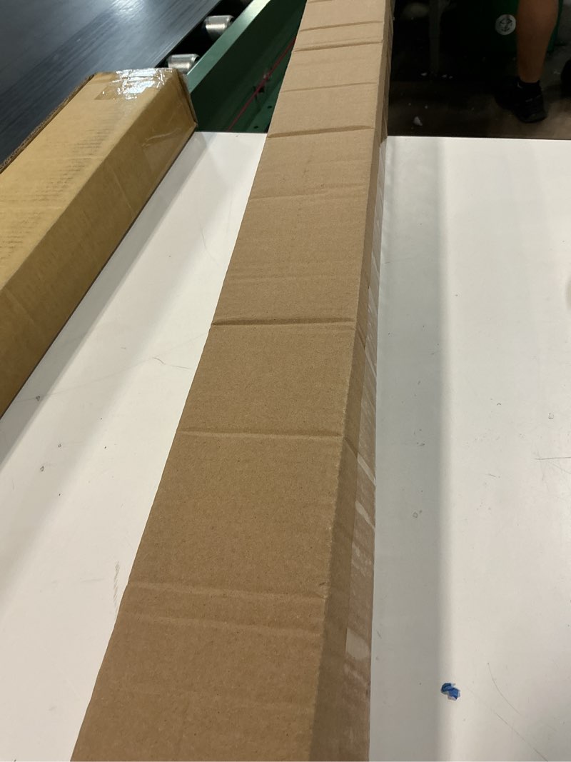 Condition photo showing New/Like New for lazblinds no tools no drill cordless roman shades for windows, blackout thermal insulated uv blocking window blinds, lightweight fabric blinds for indoor windows, 34.5" w x 48" h, blackout - grey grey 34.5" w x 48" h
