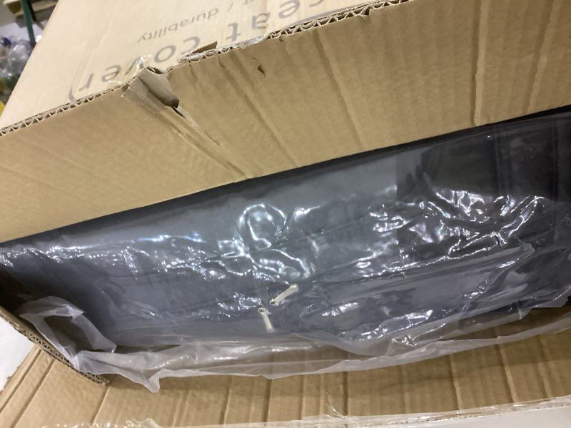 Condition photo showing Good Condition for WELLDO Car Seat Covers Full Set, Leather Seat Covers for Cars, Car Seat Protector Waterproof, Non-Slip Car Interior Covers Full Set Universal Automotive Seat Covers for Most Cars SUVs, Black Full Set Black