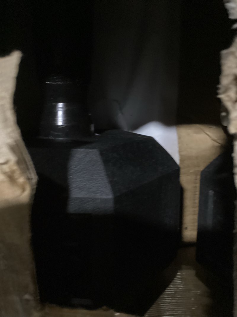 Condition photo showing Good Condition for cap barbell coated dumbbell weight | multiple options pairs & sets black handle 25 lb - pair