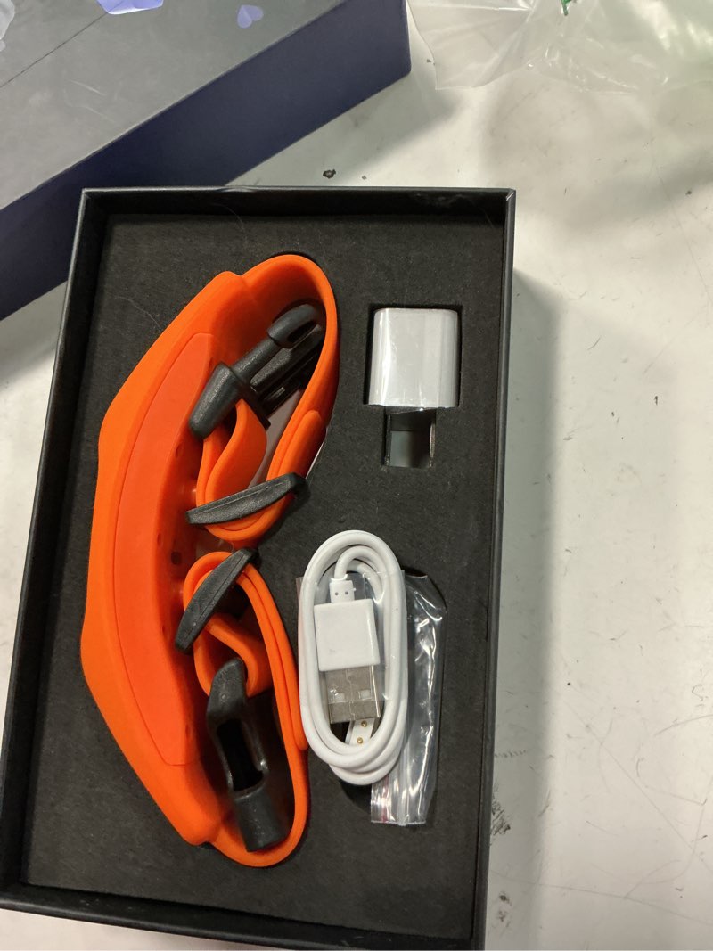 Condition photo showing Good Condition for gps wireless dog fence with free app, electric fence system with training collar, portable fence for outdoor use, rechargeable waterproof flexiable collar, adjustable for large medium dogs (orange)