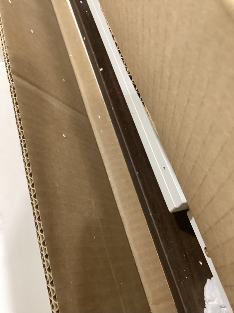 Condition photo showing item condition for LIDYUK Record Player Stand, Vinyl Record Storage Table End Table with Display Shelf Holds up to 130 Albums, Large Nightstand Wood Turntable Stand Cabinet Side Table for Living Room, Bedroom, White