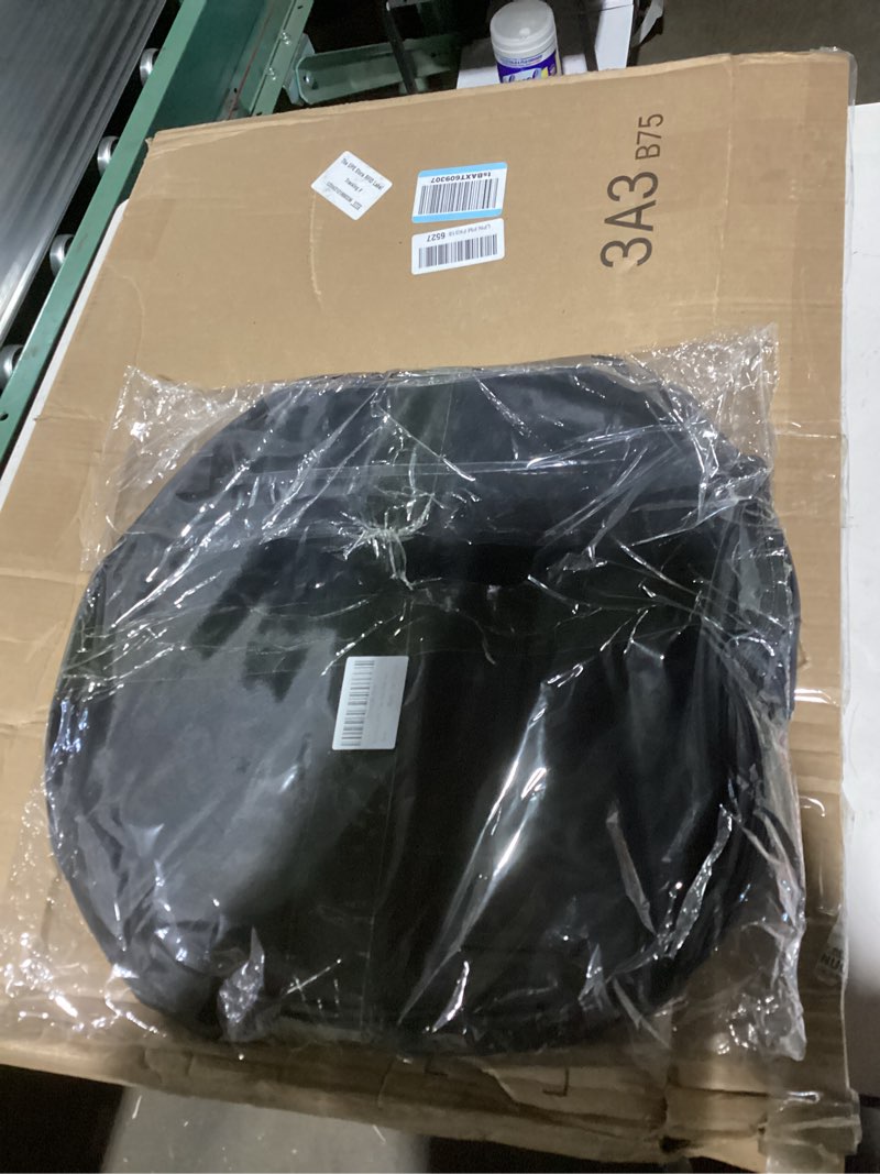 Condition photo showing Good Condition for 3.3x5ft/1x1.5m Chromakey Backdrop, 2-in-1 Black Screen and White Screen, Collapsible Reversible Pop Up Background for Photography Studio, Live Streaming, Video Shooting (Black/White) 3.3x5ft Black/White