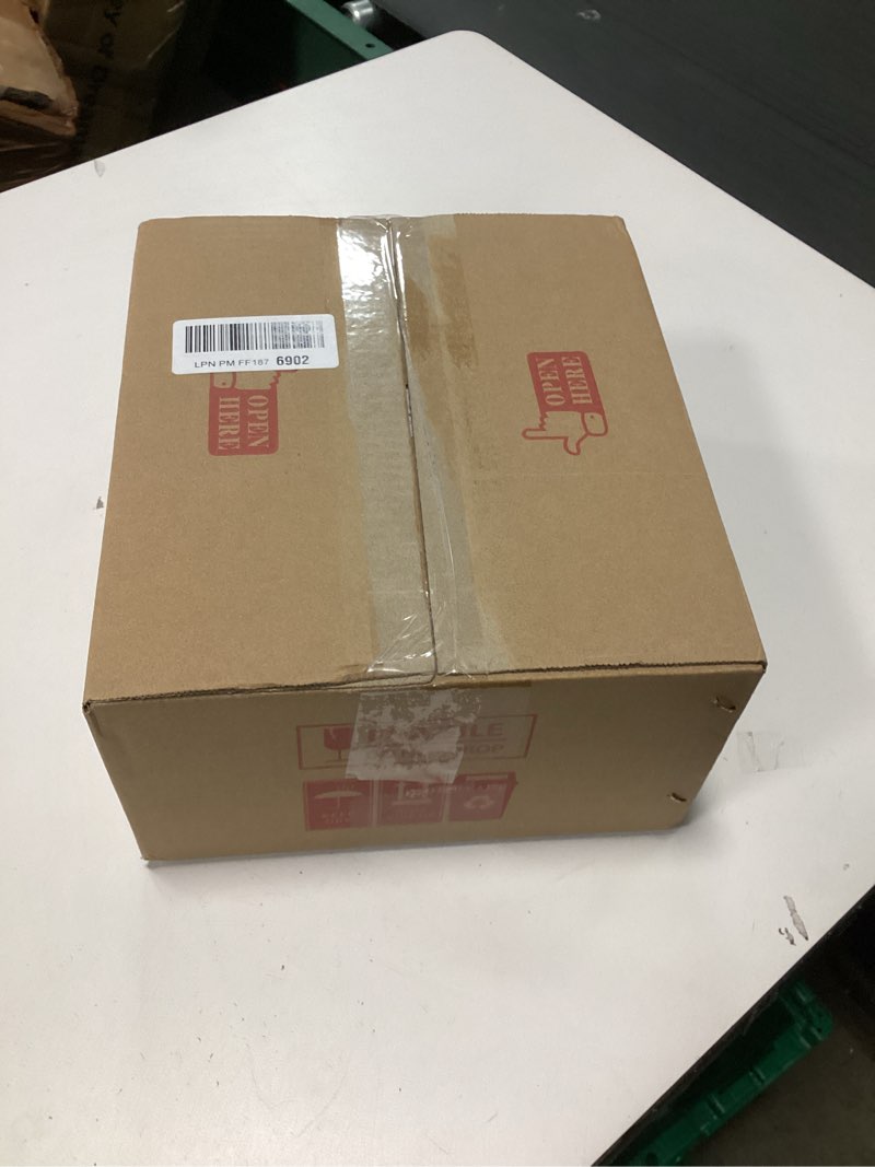 Condition photo showing New/Like New for Set of 2 Wall Sconces for Bathroom, Modern Vanity Light Fixtures, Matte Black Wall Mount Lighting Lanterns, Farmhouse Wall Lights with Clear Glass Shade for Bedroom Living Room Mirror Hallway Kitchen Black 2-Light