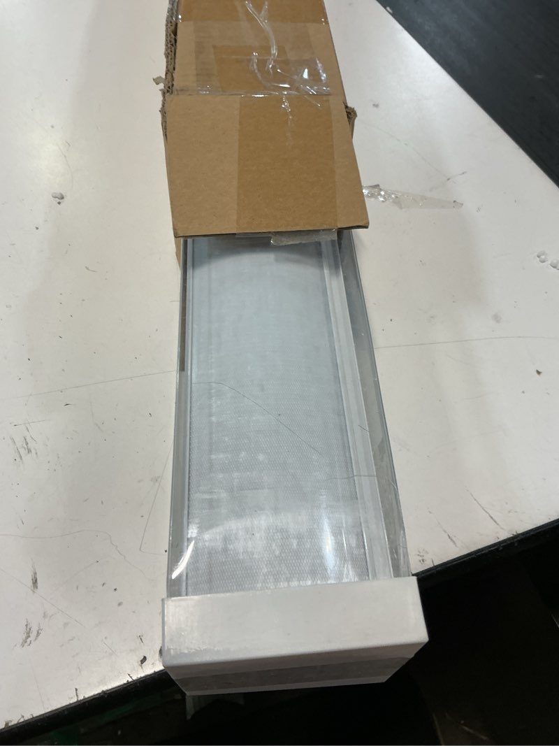 Condition photo showing Good Condition for myshade roller shades zebra blinds for indoor windows cordless day and night light filtering dual layer roller window blinds & shades, easy to install, size 28" w x 50" h, white white 28"w x 50"h