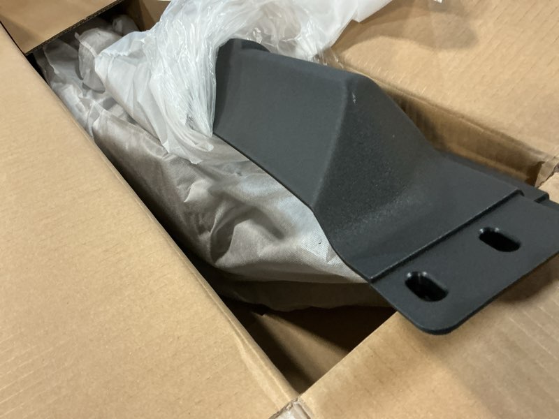 Condition photo showing Good Condition for front bumper lip for ford f150 2021 2022 2023 led sequential running lights spoiler body kit matt black (do not fit for tremor/raptor models)