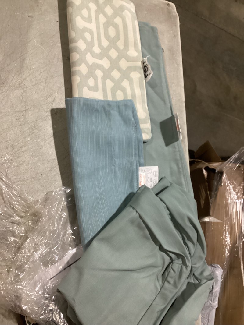 Condition photo showing Good Condition for similar to  stock  …. 4 pack decorative outdoor waterproof throw pillow covers, square patio balcony garden waterproof cushion case, pu coating pillow shell for couch, bed, patio, sofa, tent,18 x 18 inch (blue-green)