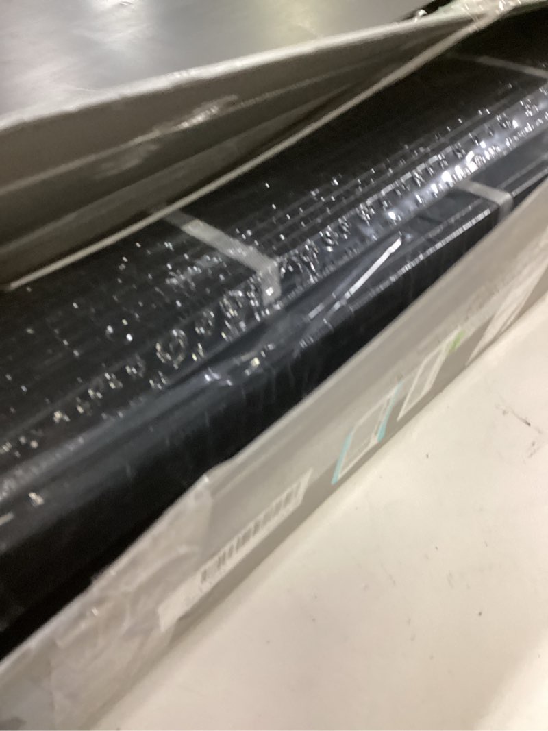 Condition photo showing New/Like New for Metal Bed Frame,Full Size Bed Frame with Storage Space,Heavy Duty Sturdy Mattress Foundation,Easy Assembly,No Box Spring Needed, Black,18 Inch,Full Full 18 Inch