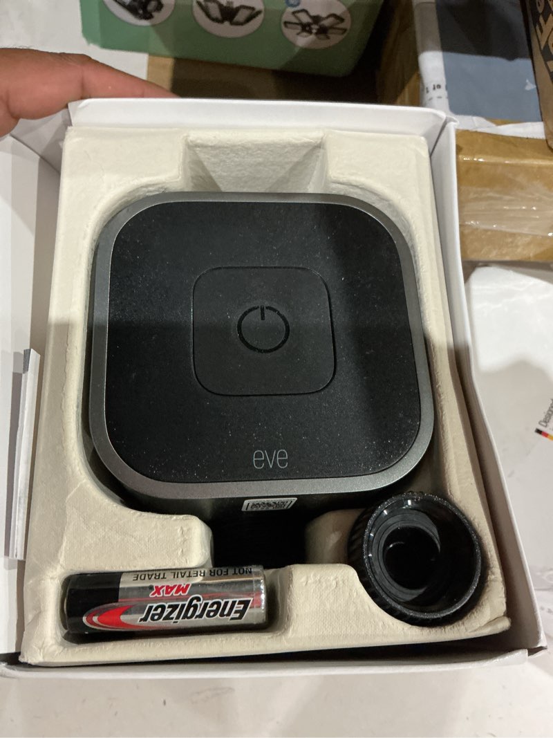 Condition photo showing Good Condition for eve aqua – smart water controller for apple home app or siri, irrigate automatically with schedules, easy to use, remote access, no bridge, bluetooth/thread, homekit