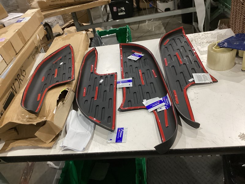 Condition photo showing Good Condition for car door anti kick pads compatible with 2024-2026 hyundai santa fe interior door protectors door scuff plates kick plates for 2025 santa fe accessories