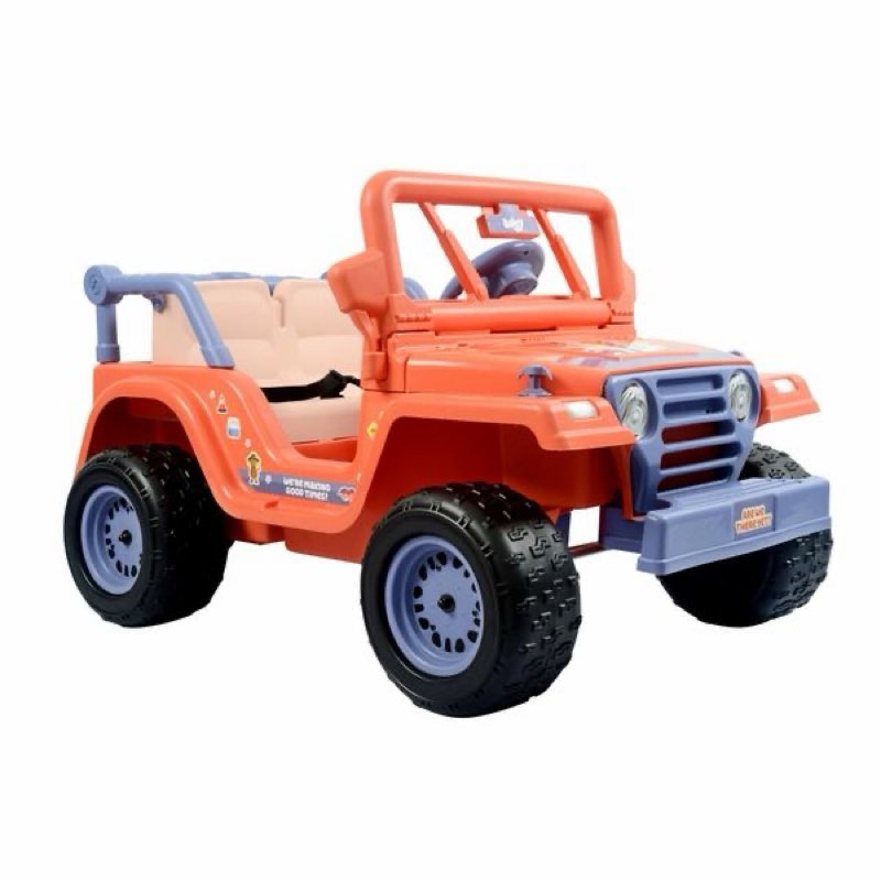 12V Bluey 4-Wheeler Ride-On 12 Volt Battery Powered Toy Car for Kids