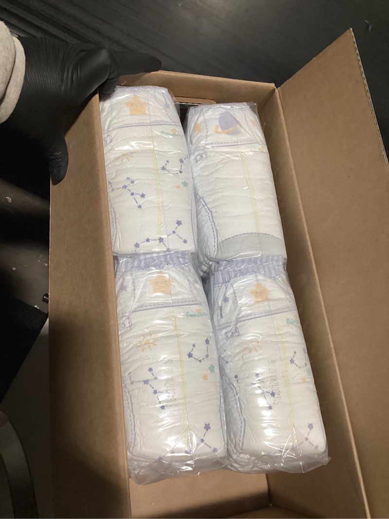 Condition photo showing Good Condition for Pampers ZZZ Overnight Diapers, Size 5 (27+ lbs), 88 Count, Nighttime Protection Disposable Baby Diaper, Night Time Leak and Skin Protection Size 5 88