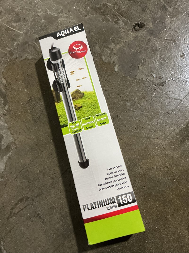 Condition photo showing New/Like New for Aquael Platinium Aquarium Heater for Freshwater & Saltwater Aquariums - 150 Watt  24-40 Gallons