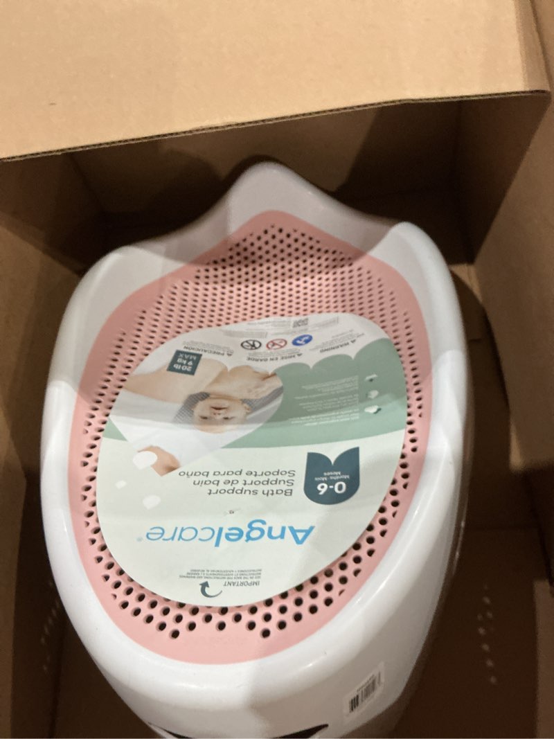 Condition photo showing Good Condition for angelcare baby bath support (pink) | ideal for babies less than 6 months old