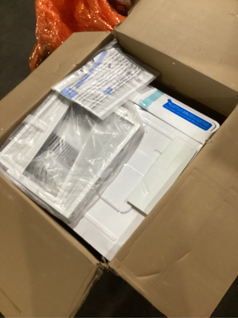 Condition photo showing Good Condition for Midea 8,000 BTU Smart Inverter Air Conditioner Window Unit with Heat and Dehumidifier – Cools up to 350 Sq. Ft., Energy Star Rated, Quiet Operation, Electronic Controls, Remote Control, White 8,000 BTU with Heat