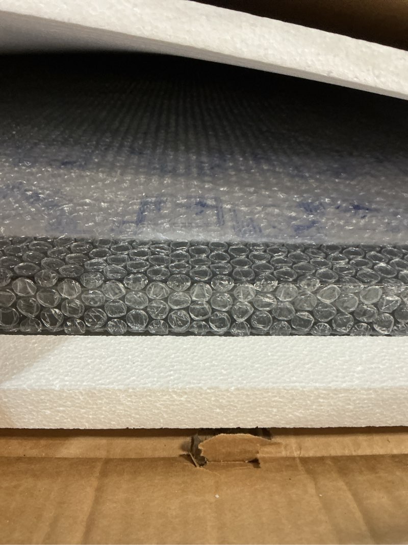 Condition photo showing New/Like New for Frame Amo A0 33.1x46.8 Solid Wood Poster Frame Black, with 22.9x32.6 White Mat Opening for A1 23.4x33.1 Image, 1.5 inch Wide, 1 inch Thick, Acrylic Front, Gallery Grade Black A0